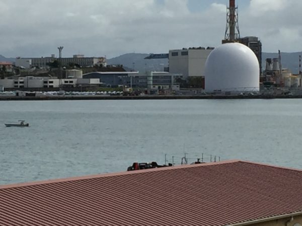 Martinique Dome on waterfront