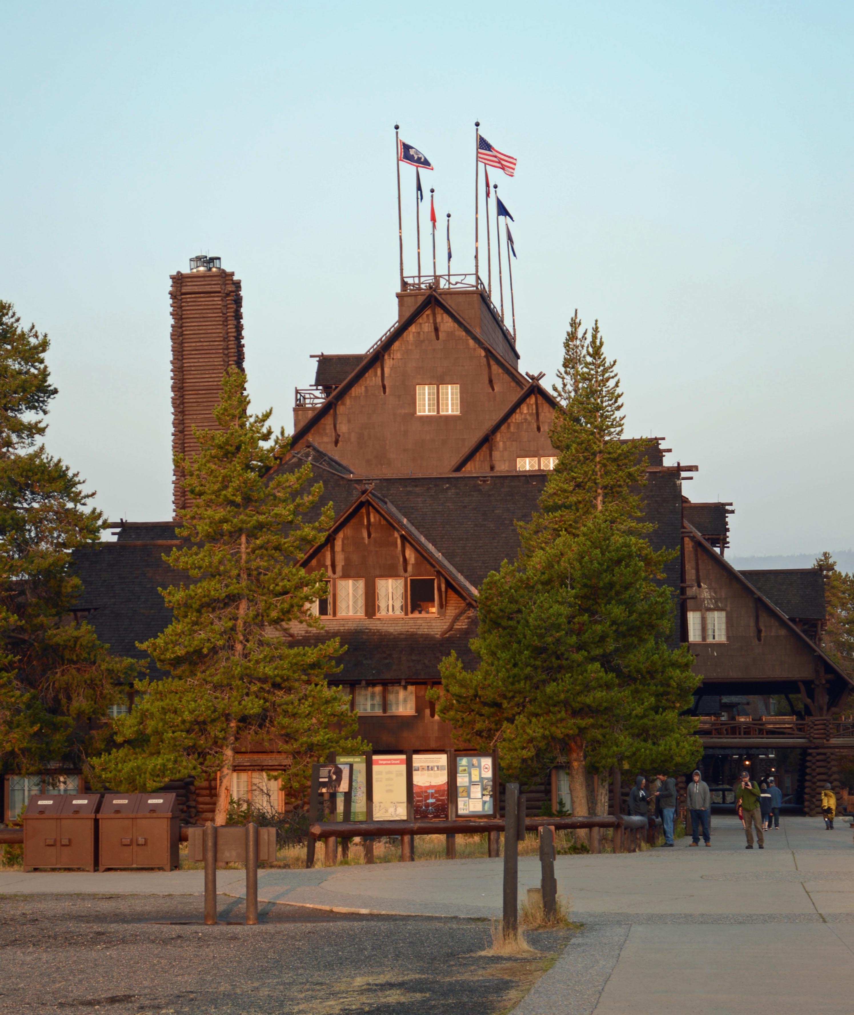 Visit Yellowstone National Park Old Faithful Lodge