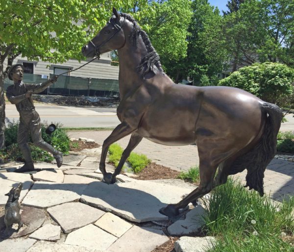 Naper Settlement Entrance