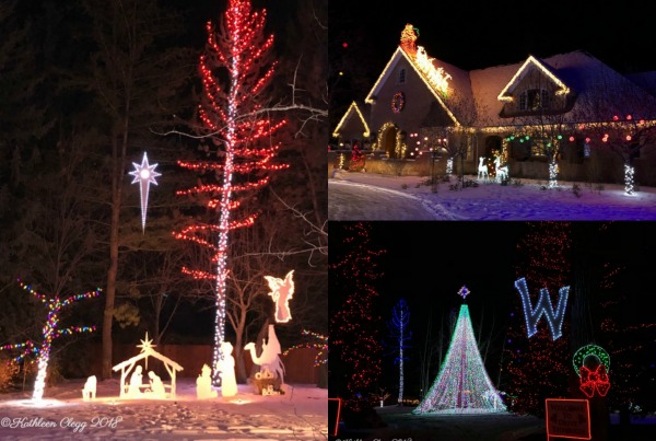Viewing Christmas Lights in Idaho Falls #Christmas #Christmaslights #Idaho #IdahoFalls #VillasDowntownLoft #HistoricDowntownIdahoFalls 