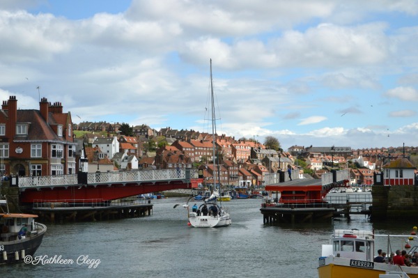 Day trip to Whitby England City View pebblepirouette.com #whitby #england #ruins #beach 