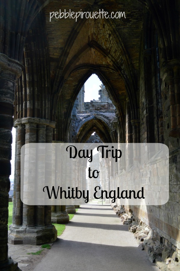 Day trip to Whitby England pebblepirouette.com #whitby #england #ruins #beach 