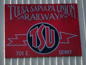 Tulsa Sapulpa Union Railway Sign