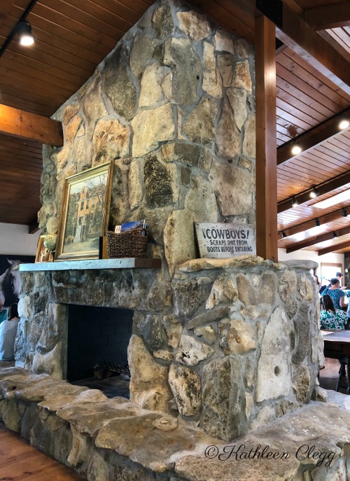 Drummond Ranch Lodge Fireplace